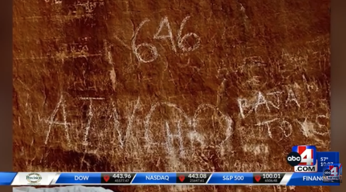 Petroglyphs vandalized in Grand County